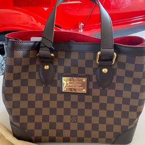 LOUIS VUITTON Damier EBE HAMPSTEAD Tote PM